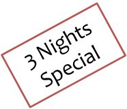 3 NIGHTS OFFER - Breakfast Included !!